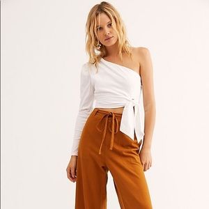 Free people Carmen long sleeve top